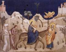 Flight into Egypt, Giotto, 1311