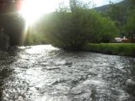 gathering at the river