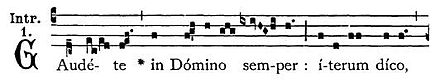 440px-GaudeteIncipit