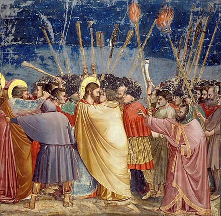 440px-Giotto_-_Scrovegni_-_-31-_-_Kiss_of_Judas